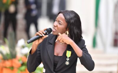 Noferima : La slameuse ivoirienne honorée au rang de Chevalière