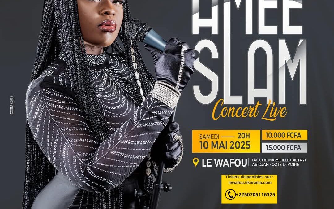 Amee Slam célèbre 15 ans de slam sur scène au Wafou à Abidjan
