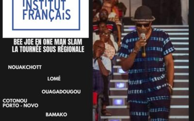 Bee Joe prépare une tournée slam inédite en Afrique de l’Ouest