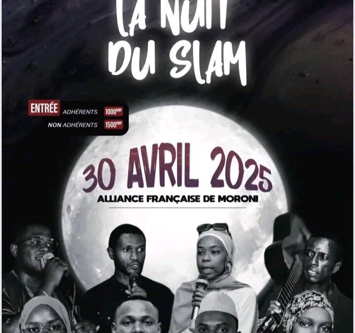 La Nuit du Slam : Un évènement poétique incontournable aux Comores